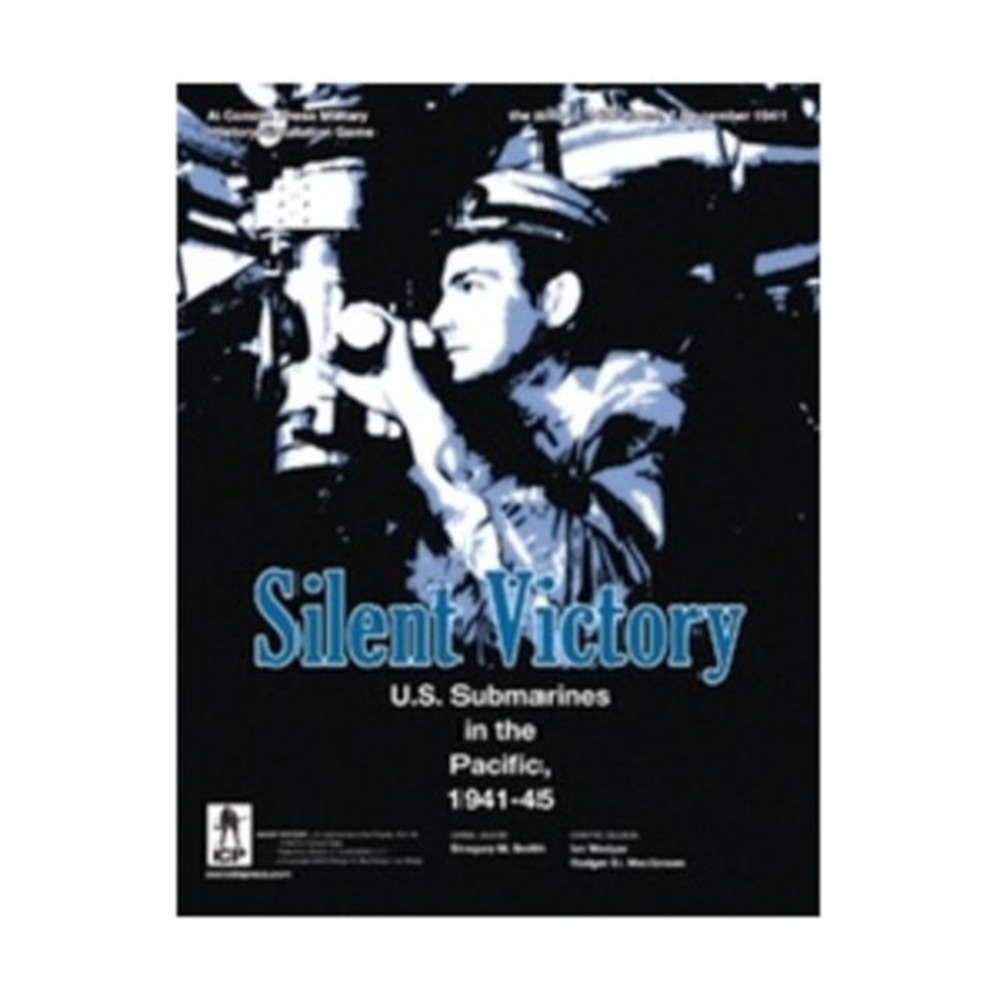 Silent Victory US Submarines in the Pacific 1941-45 Consim Press Board Game GMT